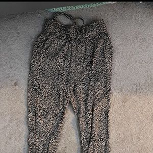 Hollister High Rise Cheetah Pants